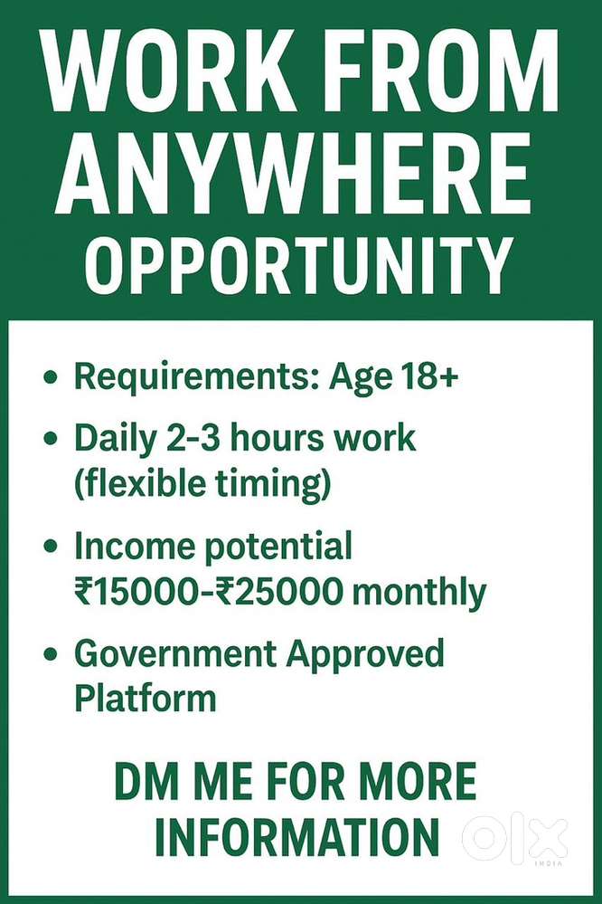 Work From Anywhere Opportunity