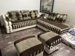 Eight seater sofa
