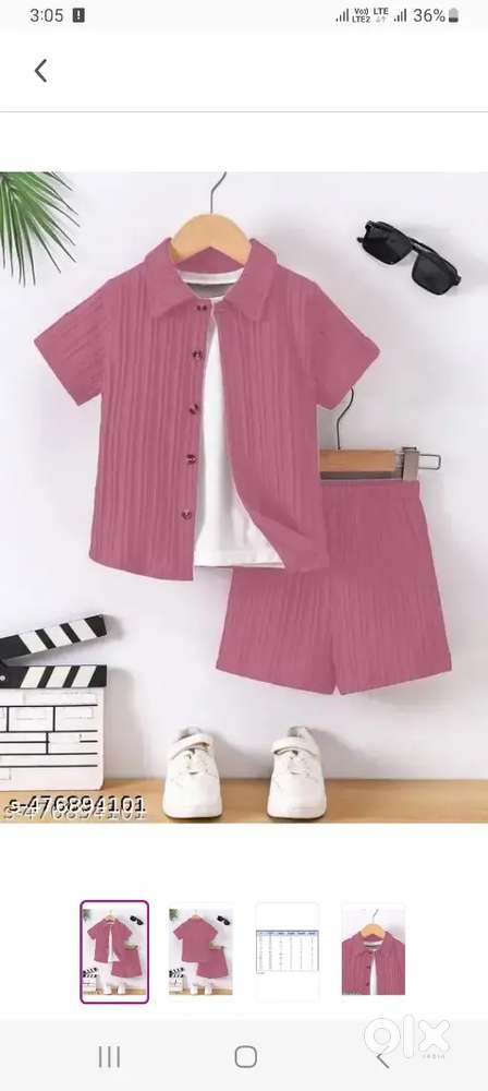 Shirt with pant