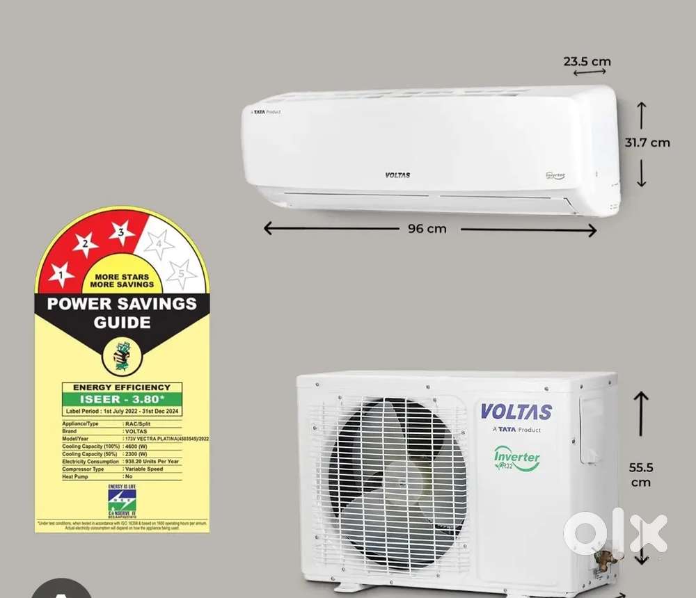 Voltace 3 star Ac 1 year with bill