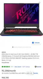 Asus Rog Stirx G