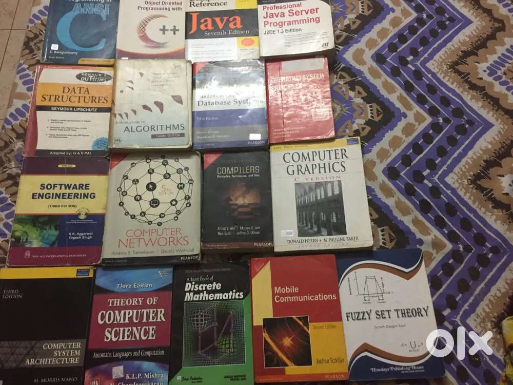 B.Tech Computer Science and Engineering books for sale
