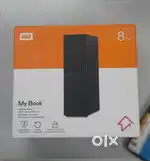 Wd mybook 8tb hdd external drive harddisk