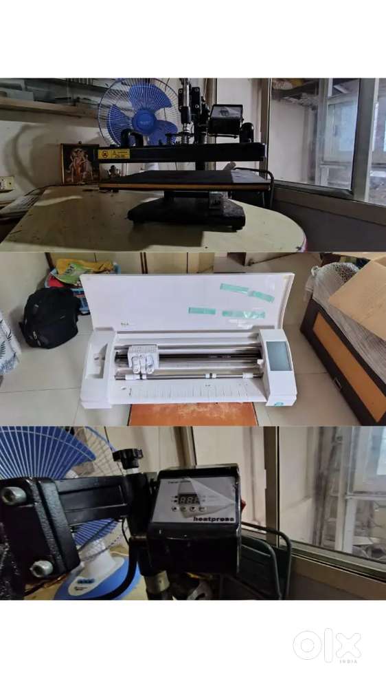 Silhoute Machine printing