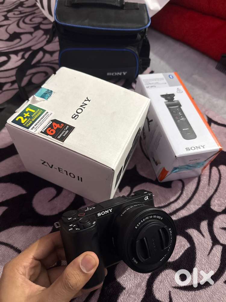 Sony ZV-E10 mark 2 + kit lens + Wireless Shooting Grip