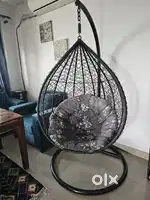 Stylish & Cozy Hanging Egg Swing Chair (Jhula) - Not used much!