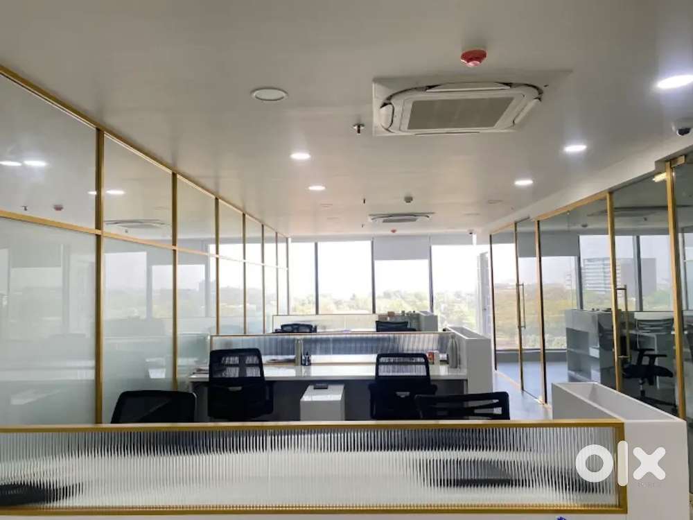 Sarabhai New 1881sqft furnish office for lease with corporate amenits