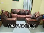 Branded 3+1+1 new sofa set with a warranty and home delivery