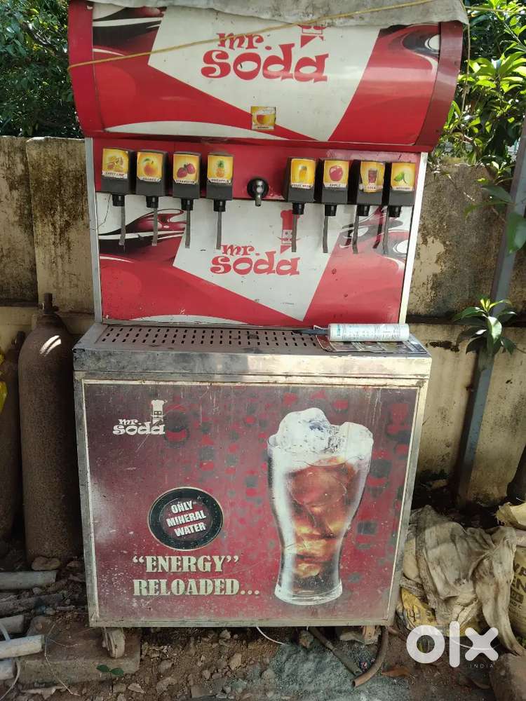 Mr Soda Flavours machine