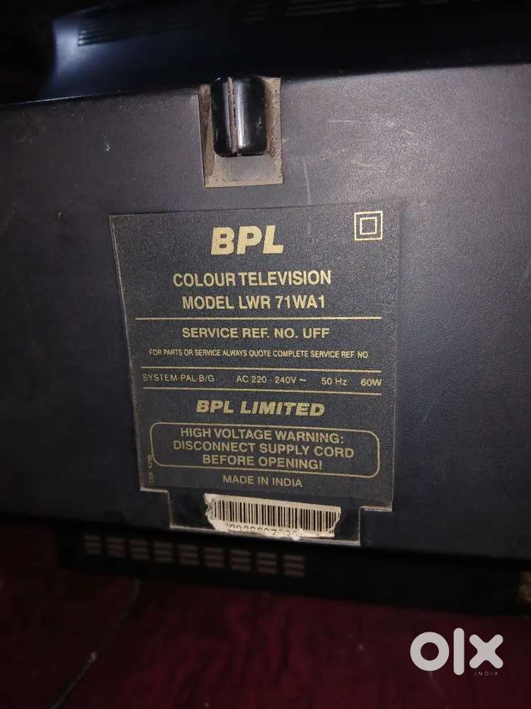 BPL colour television  model LWR 71WA1