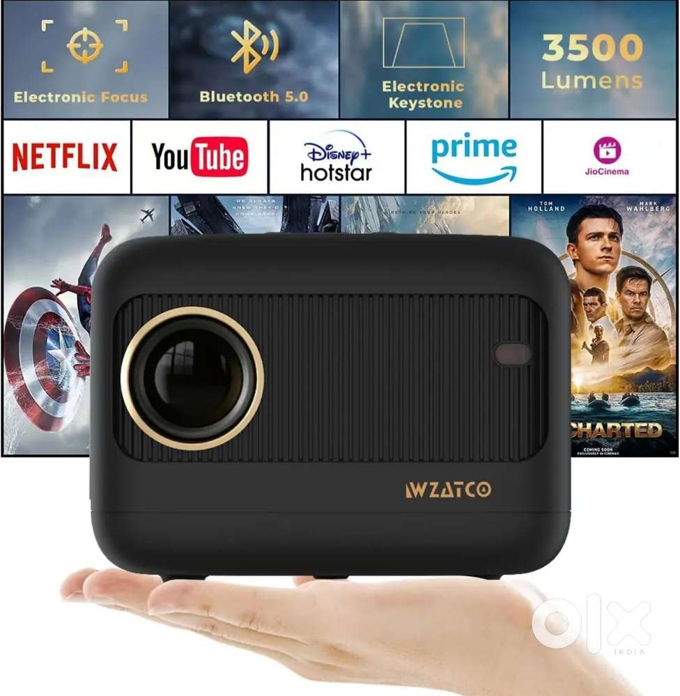 Wzatco eve Projector 1080p HD