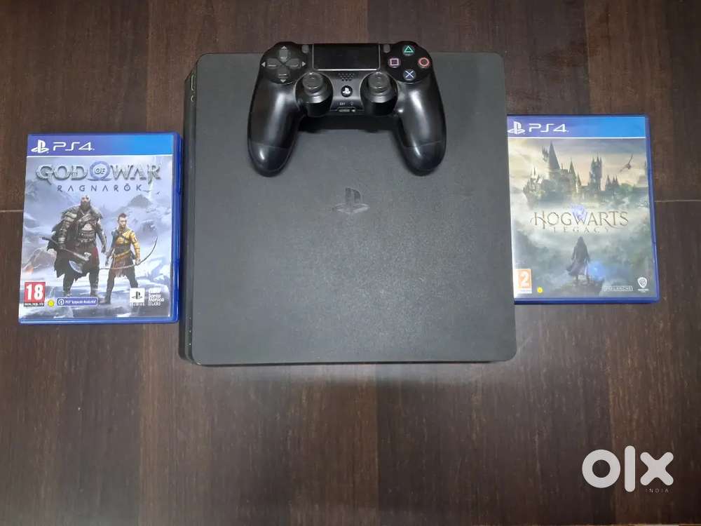 PS4 Slim 1TB + 1 DualShock Controller + 2 Exotic Games