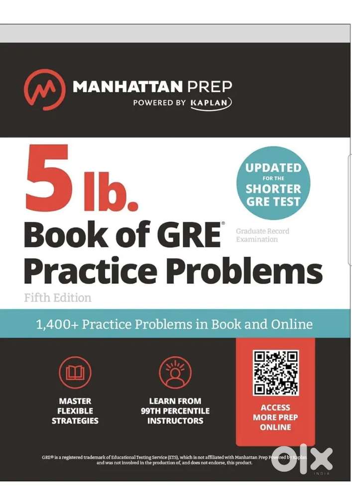 Book of GRE practice problem