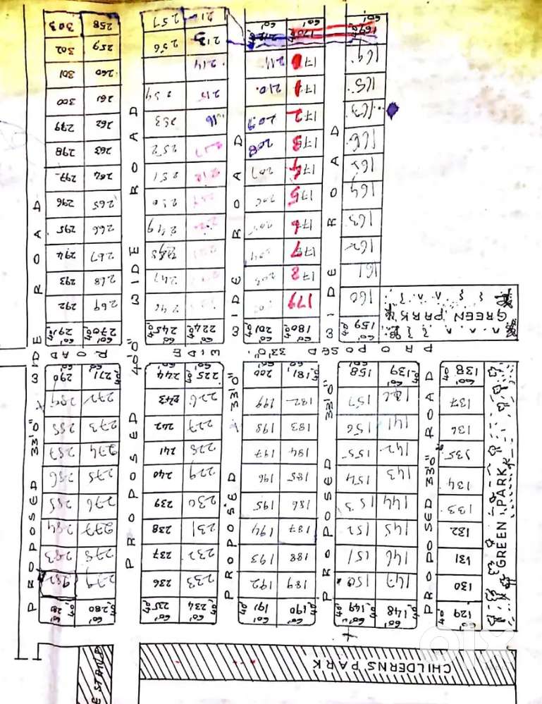 plot in peaceful area