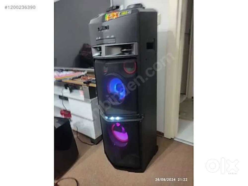 LG dj xboom machine newly almost home theater
