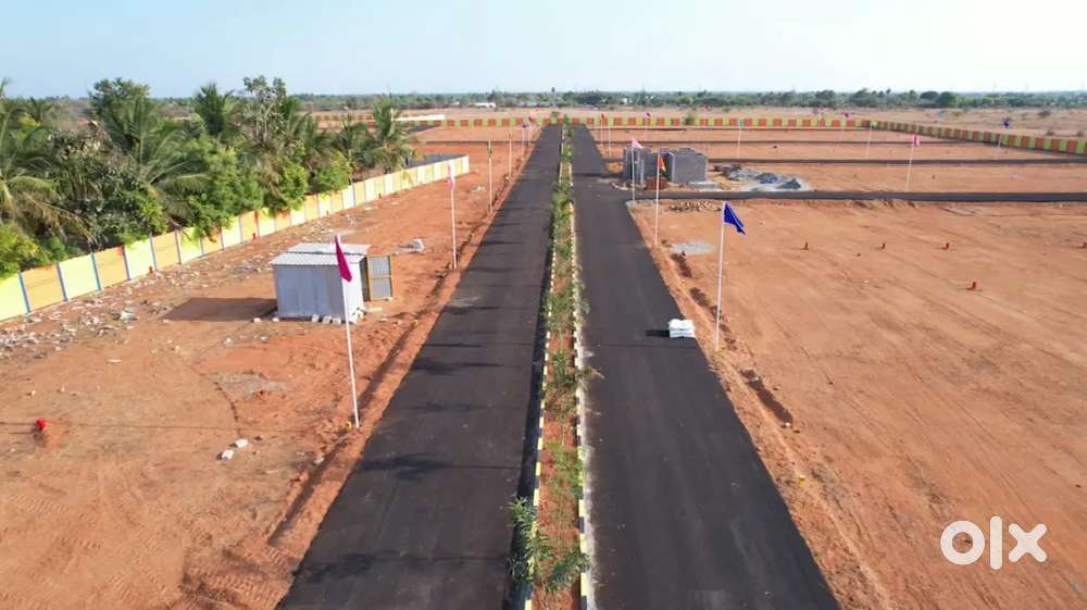 Trichy to Pudukkottai NH near 300 meter kulathur eb office plot sale