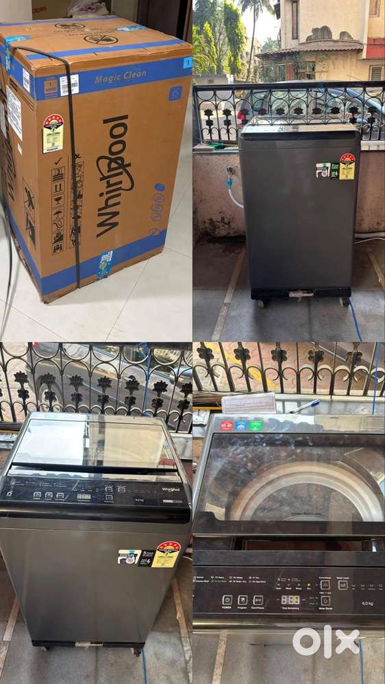 Whirlpool 6.0 kg Fully Automatic Top Load Washing Machine@12,500/-