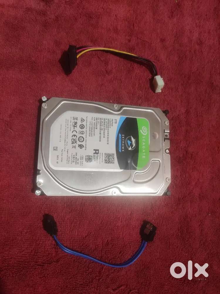 Seagate sky hawk 2TB hard disk