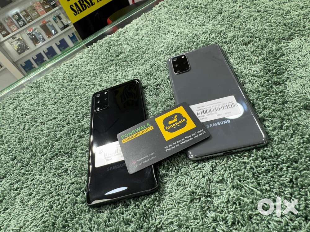 Samsung S20 plus 8/128g Cleaned Condition Phone Only At Rs 12,999/-