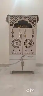 Temple for Home/Pooja Mandir with Led Light