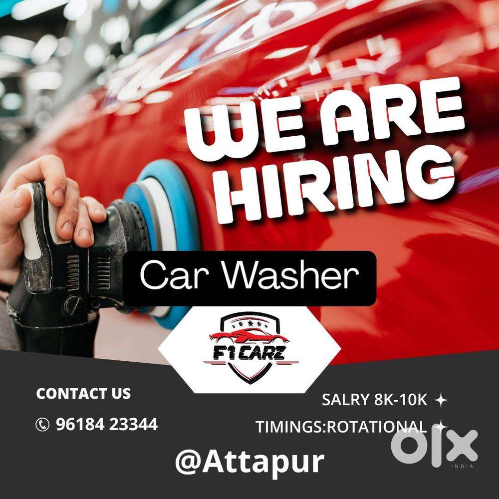 hiring driver &washing staff for self drive cars company