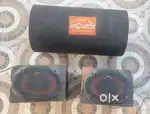 UNCLUTCH Car Audio Set – 3 Powerful Speakers + Stereo Player- Car/Home