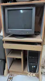 Total computer setup with table