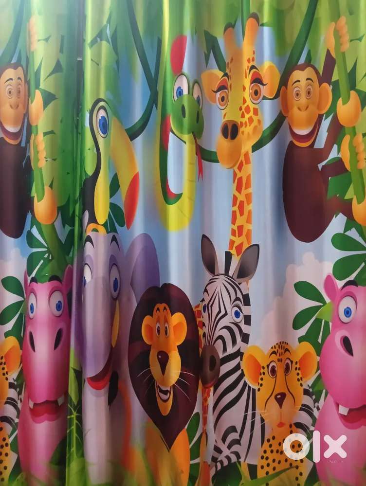 2 curtains ...7 foot