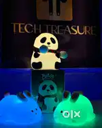 Panda and big face rabbit Lamps