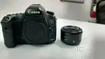 Canon 5d Mark 3 full frame professional camera with 50mm lens.