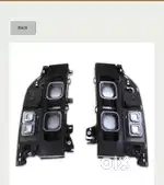 Land rover defender smoke led tail lights plug n play