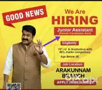 OFFICE ASSISTANT/CASHIER IN MANAPPURAM FINANCE,ARAKUNNAM BRANCH
