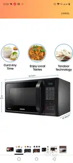Samsung microwave oven