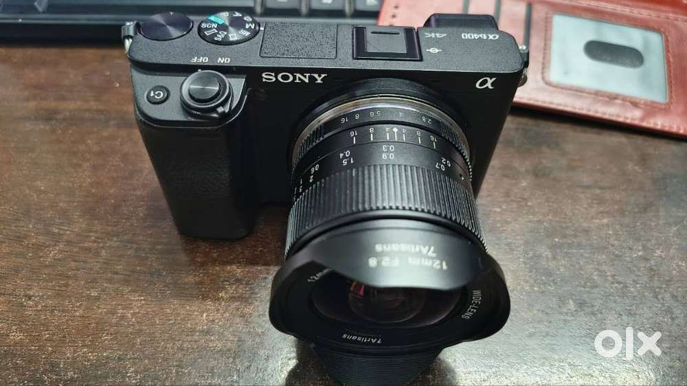 Sony Alpha a6400 + 7artisans 12mm f2.8 lense (Mint Combo) with box