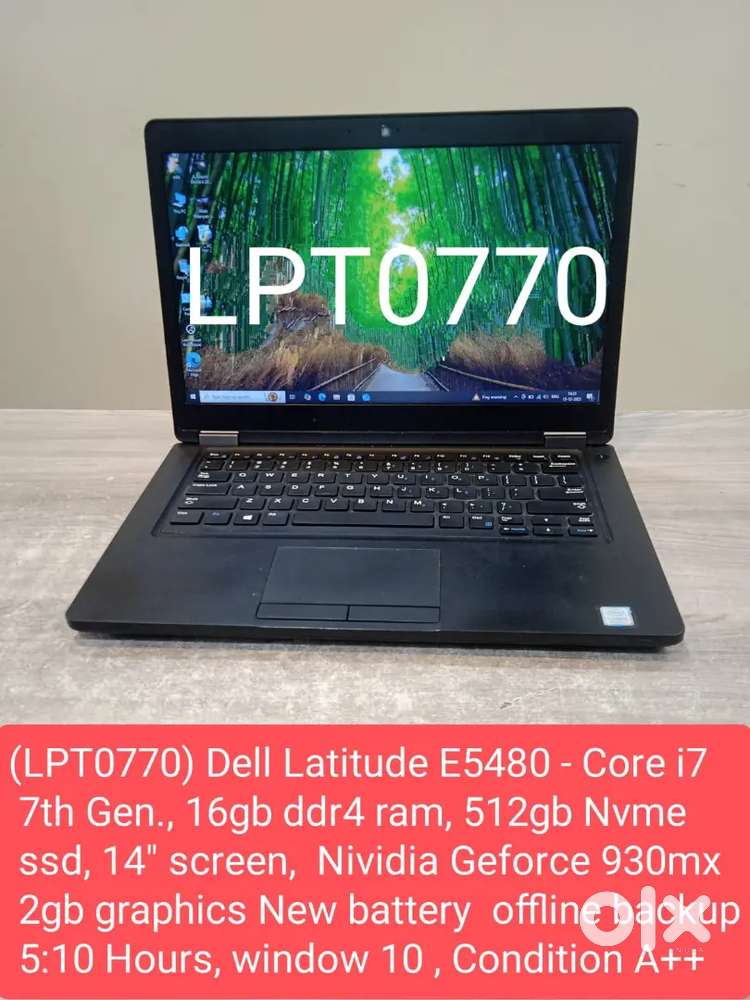 (LPT0770) Dell Latitude E5480 refurbished Laptop