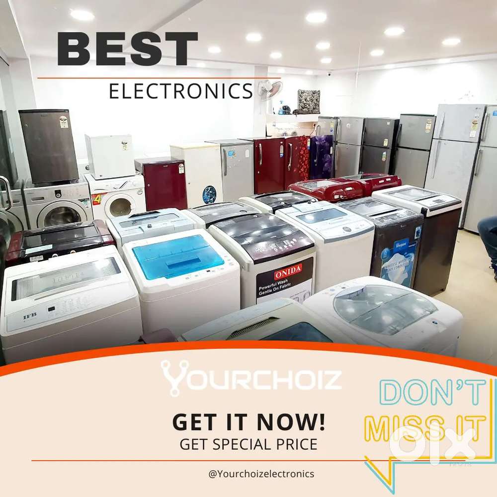 Dasara offer with 10%off for fridge and washing machine with warranty