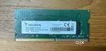 4GB ADATA DDR4 LAPTOP RAM FOR RS 750.