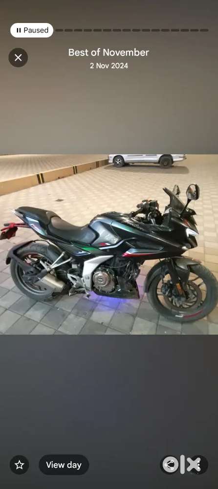 Pulsar f 250 as showroom condition. Dual abs