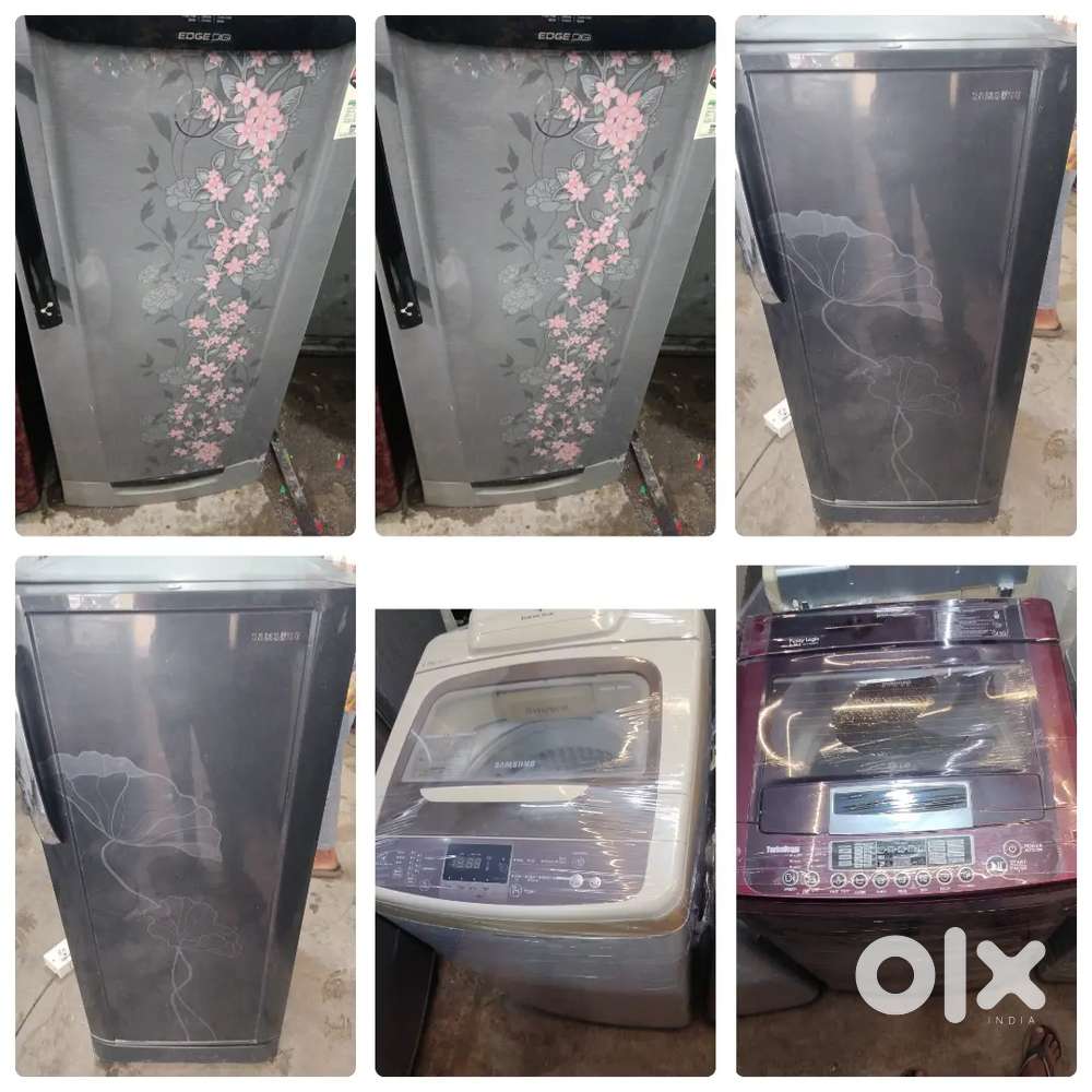 Fridge washing machine on rent