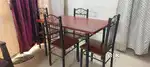 Sturdy 4-Seater Dining Table Set – Good Condition – ₹3,499/-