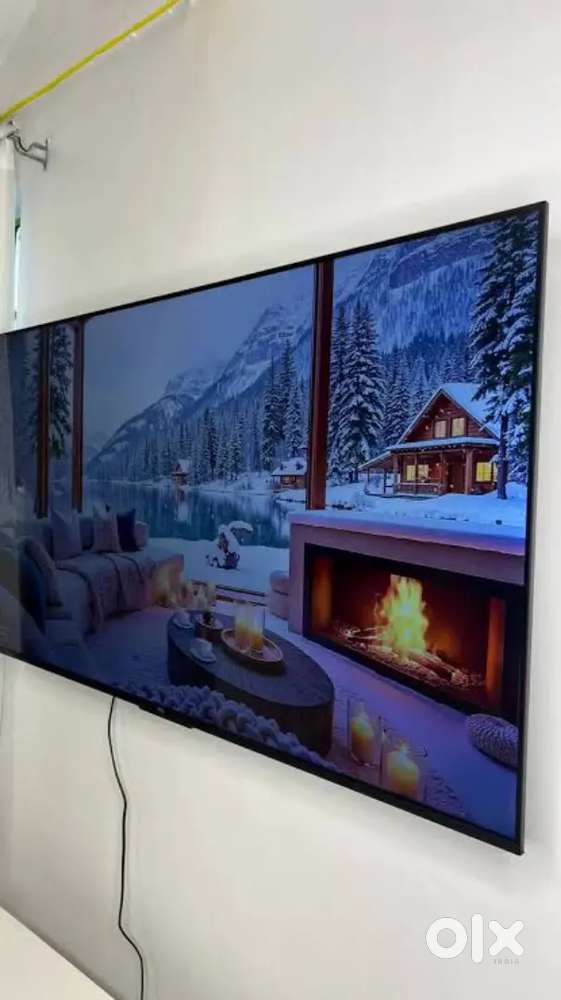 Samsung Tizen 4k Q-LED TV with voice search