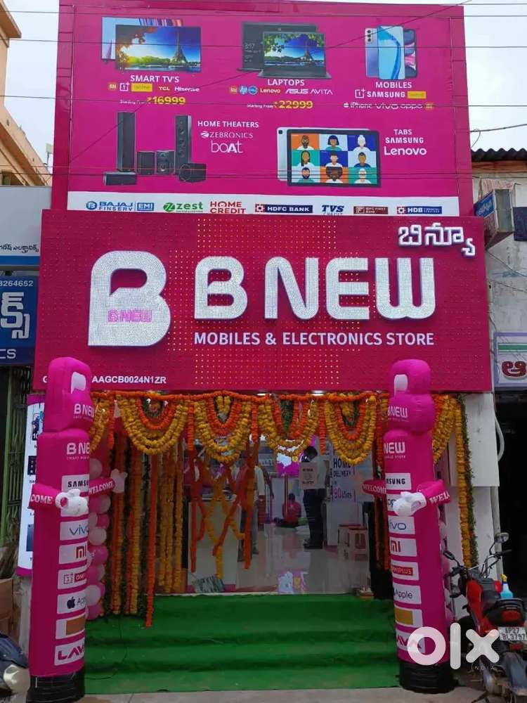 Wanted Cashiers at BNew mobiles store Ramachandrapuram