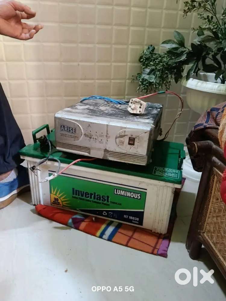 One battary and one inverter sale