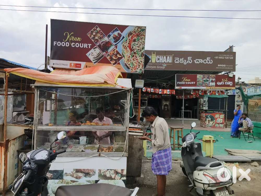 Tea, Snacks & Fast Food Court for Sale