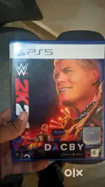 Ps5 wwe 2k25l4 excellent condition