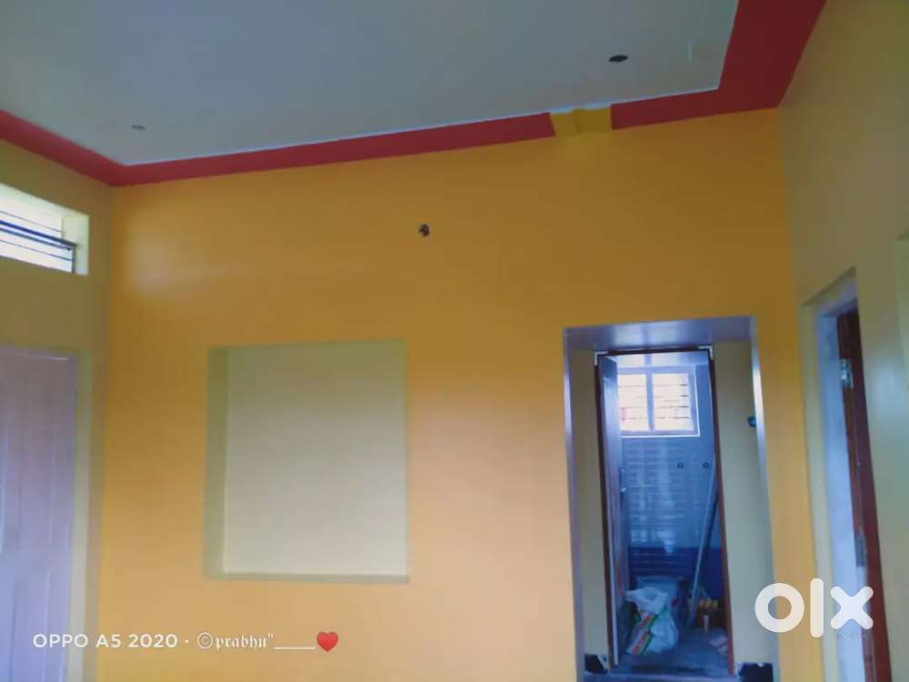 Rent for 2bhk house and one shop