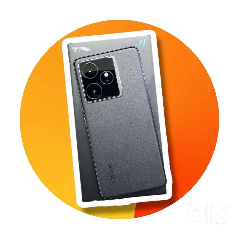 Realme GT 7 12GB/256GB Indian Unit Black Warranty Up-to May 2026