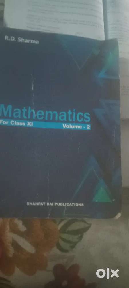 Class XI rd shrma volume - 2