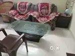 Sofa with table