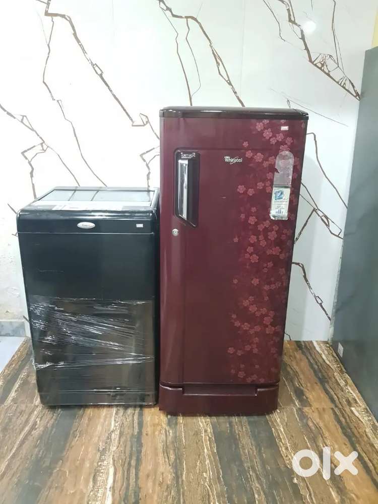Whirlpool flower model refrigerator and whirlpool washing machine*5*